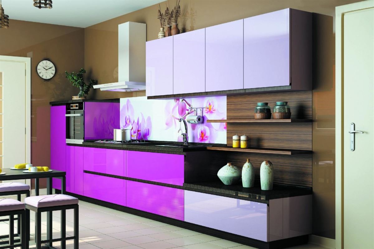 двухцветные кухонные гарнитуры фото