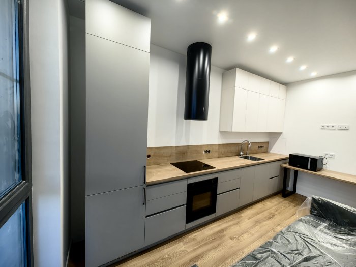 Кухня EGGER 18 мм "Серая галька"