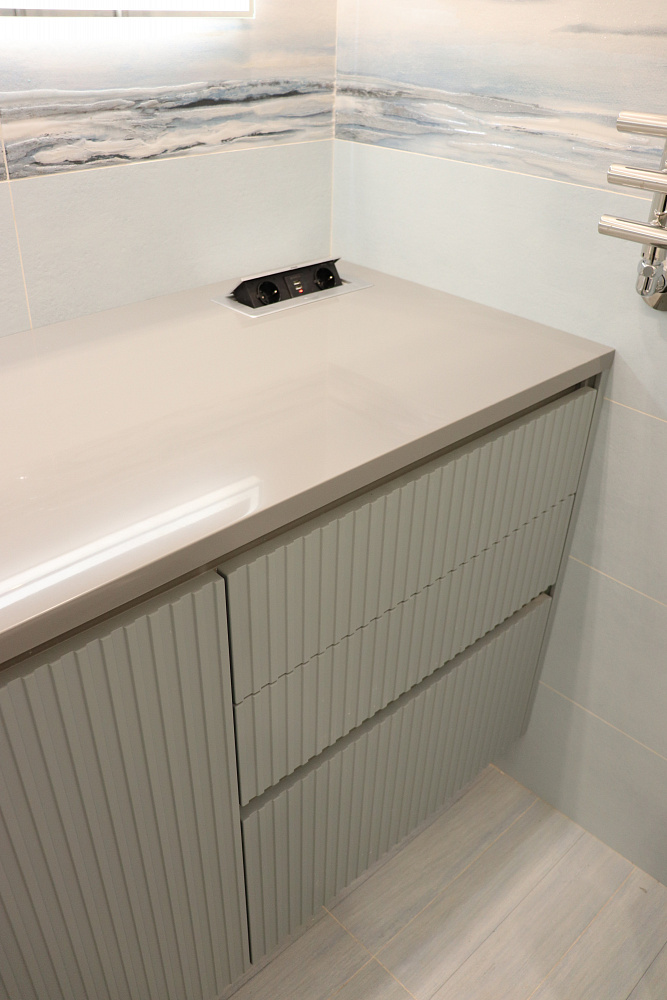 Ванная комната цвет Софт Монбланд