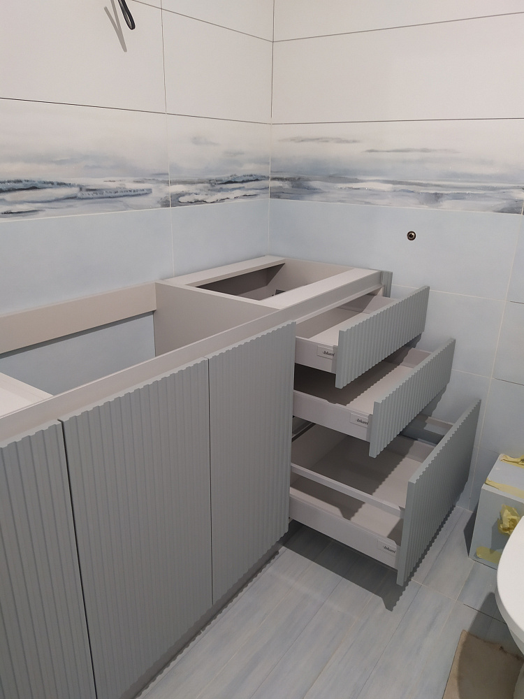 Ванная комната цвет Софт Монбланд