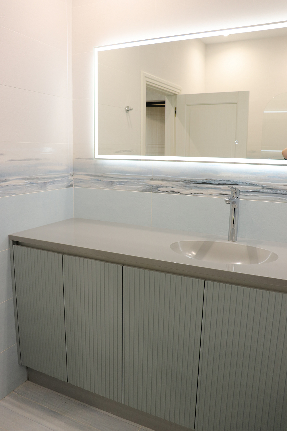 Ванная комната цвет Софт Монбланд