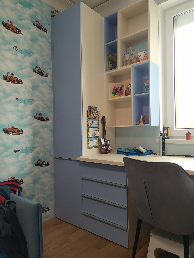 Мебель в детскую (Цвет: голубой)