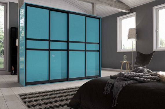 Шкаф купе стекло №3