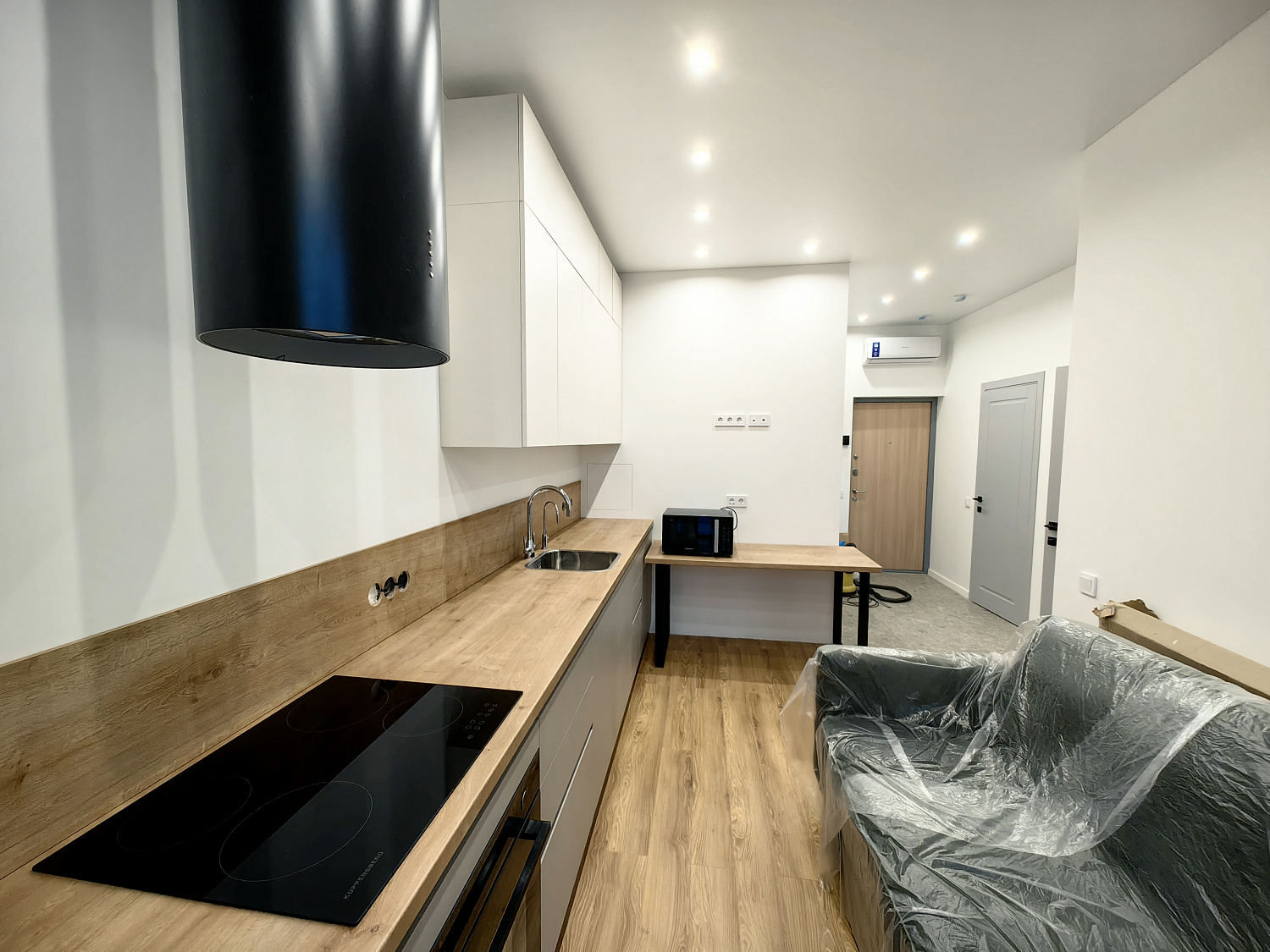 Кухня EGGER 18 мм "Серая галька"