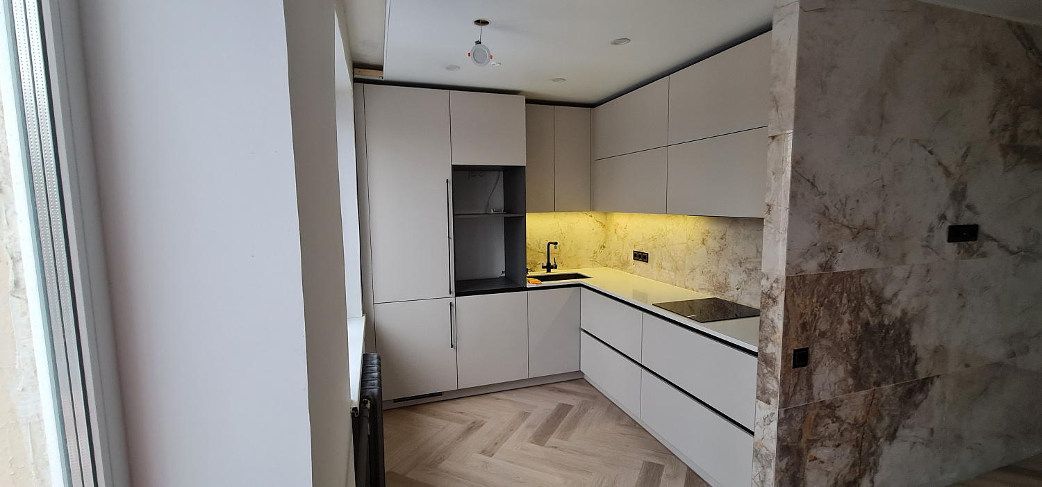 Кухня Оникс Серый