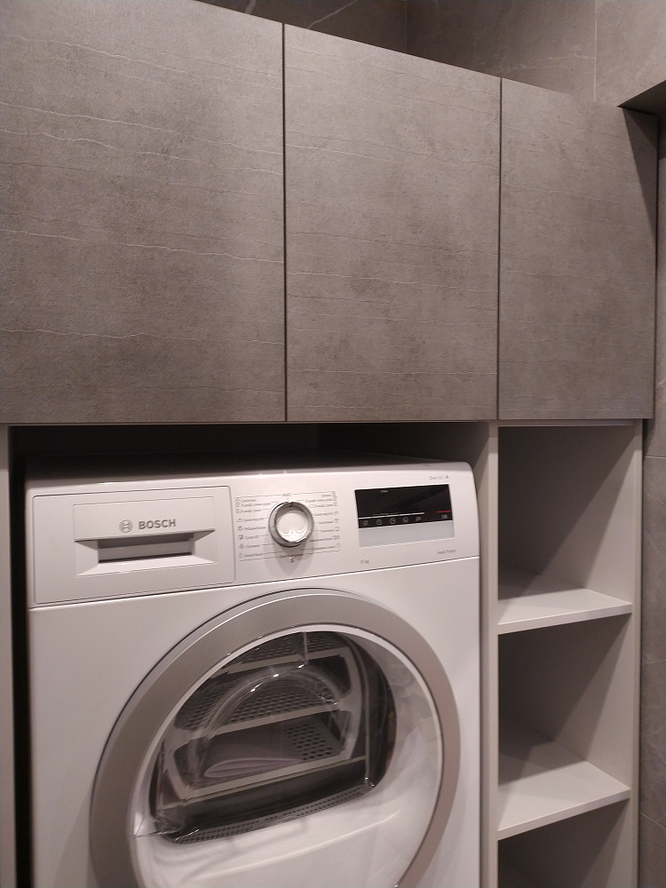 Постирочная серый