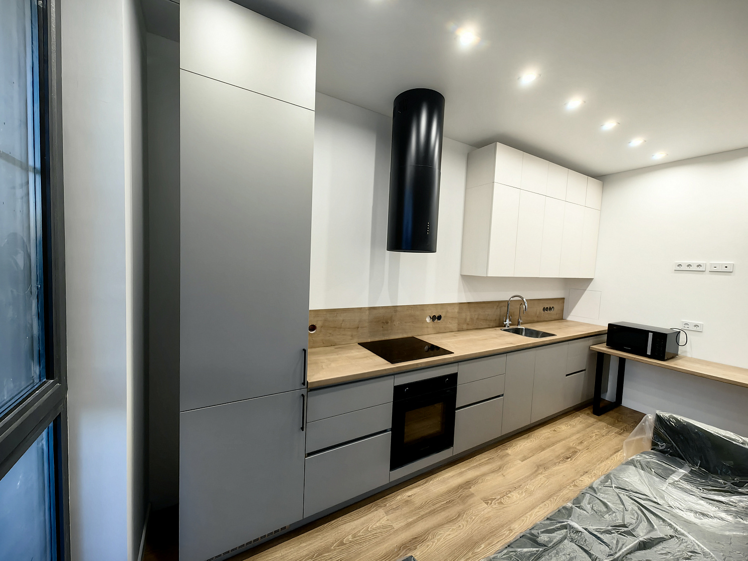 Кухня EGGER 18 мм "Серая галька"