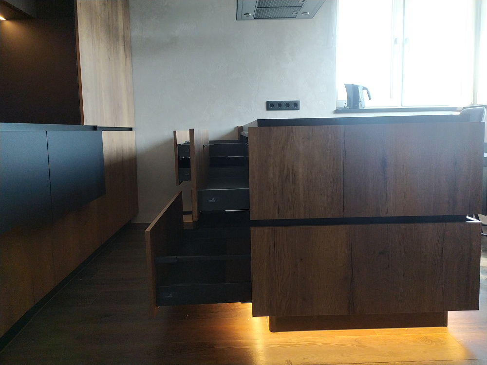 Кухня фасады Дуб 