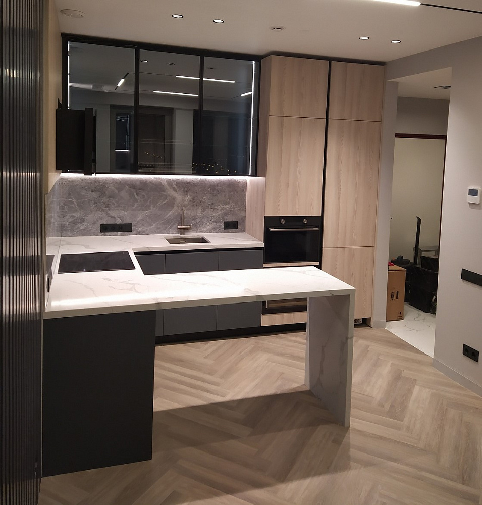 Кухня Fenix Grigio Bromo		