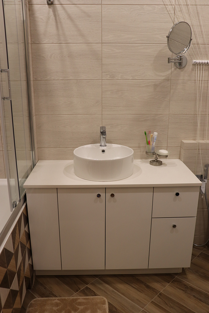 Ванная комната белая АГТ пленка