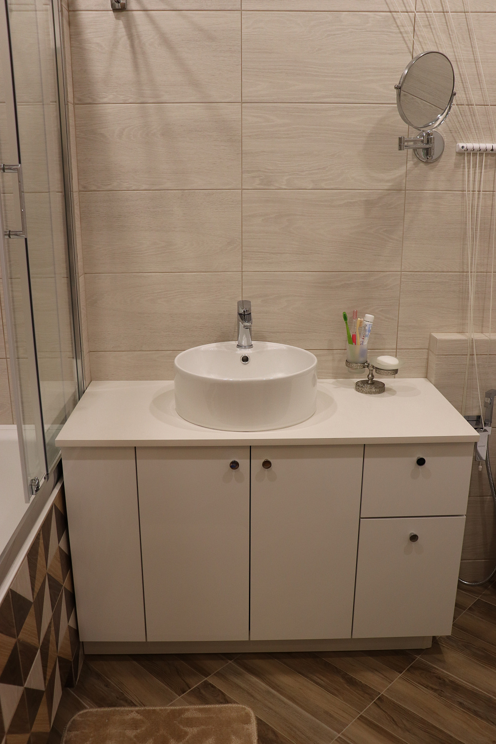 Ванная комната белая АГТ пленка