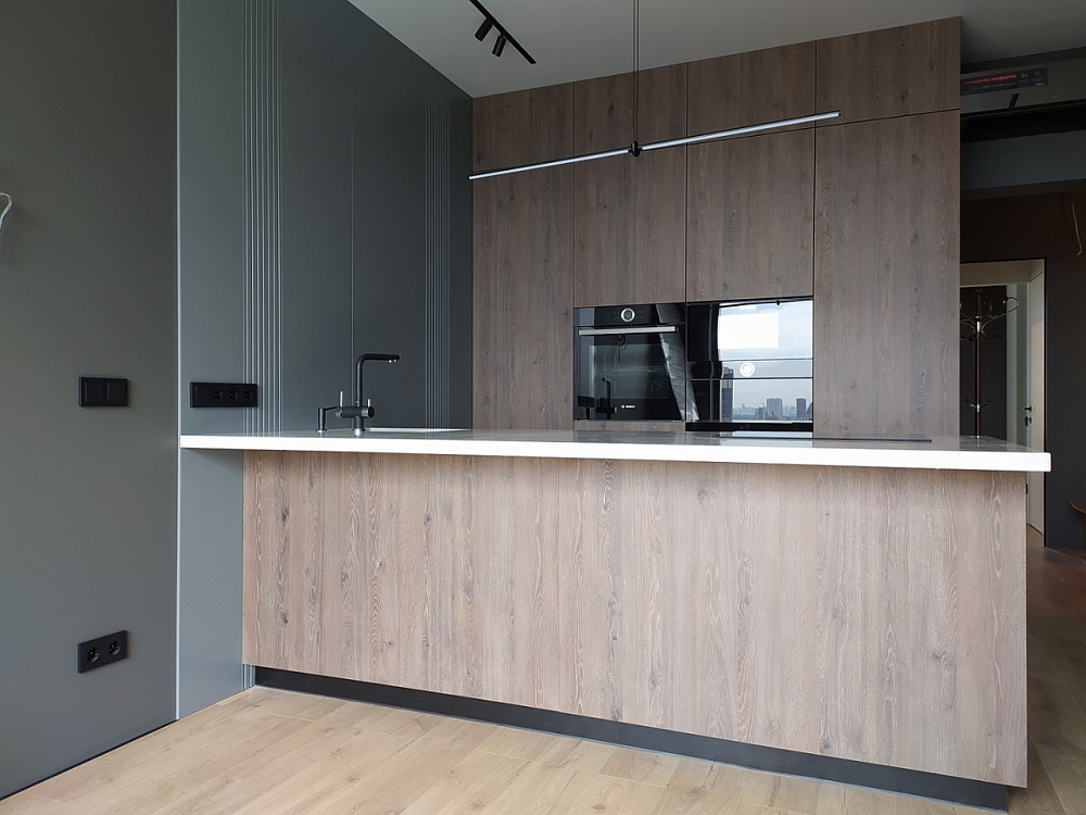 Кухня Фасады Дуб "Трюфель"