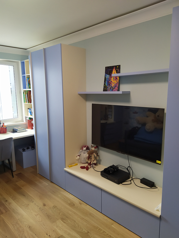 Мебель в детскую (Цвет: голубой)