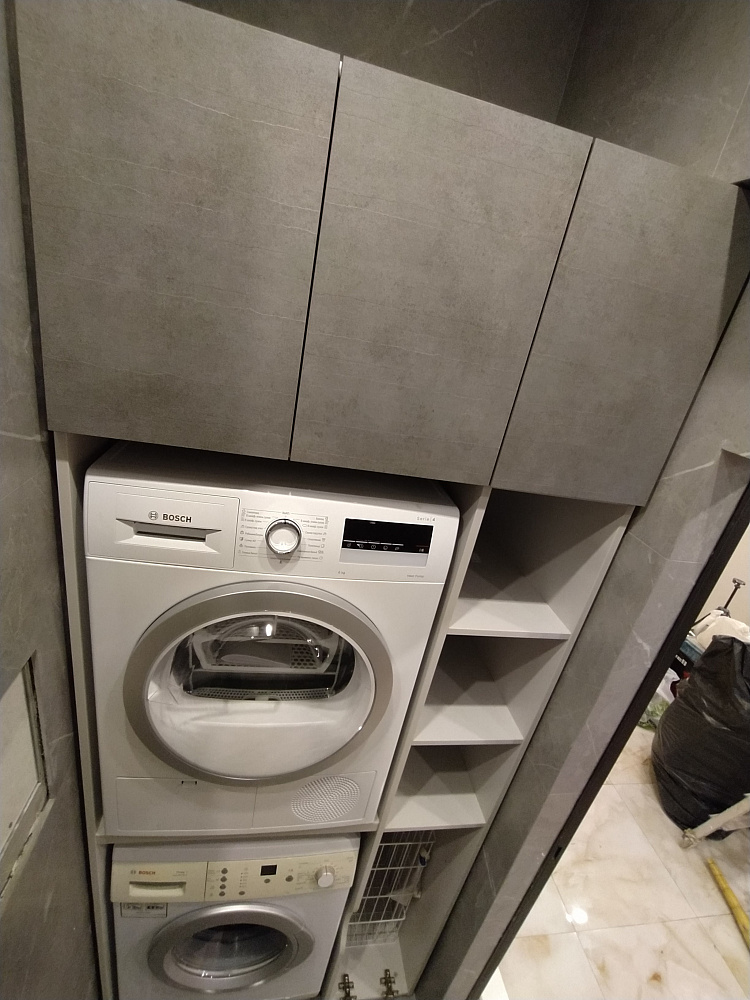 Постирочная серый