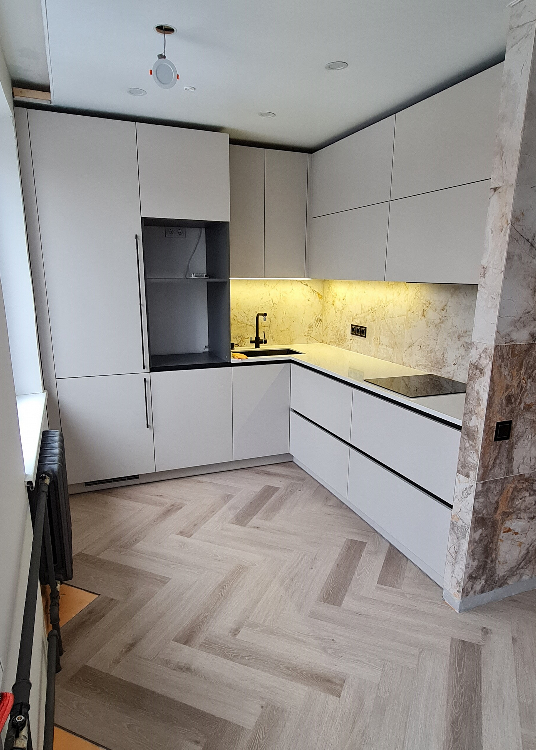 Кухня Оникс Серый