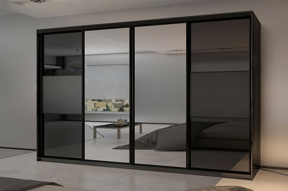 Шкаф купе стекло №7