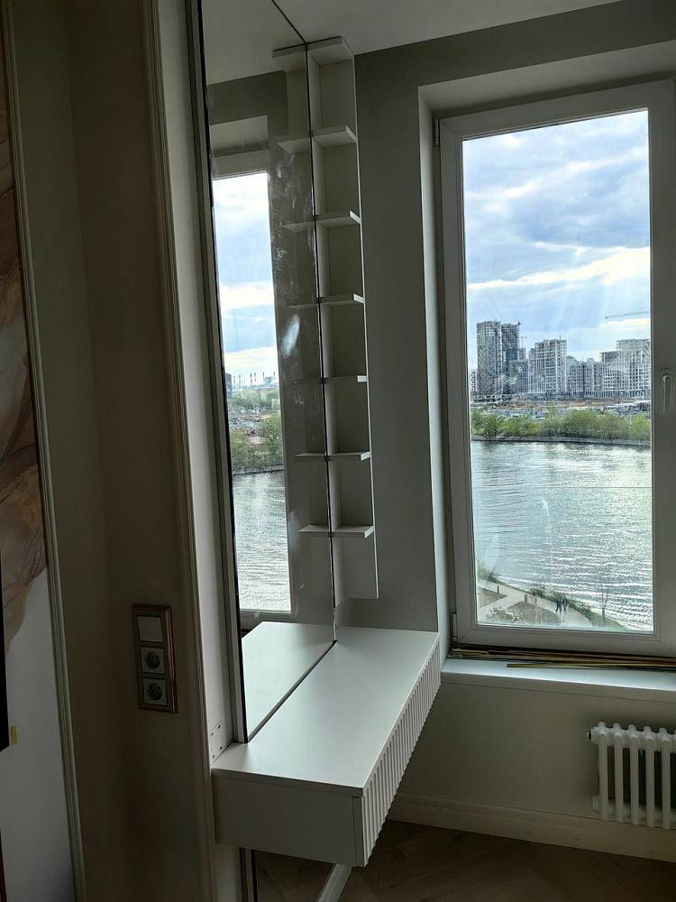 Мебель в гостиную Тумба под ТВ реечная