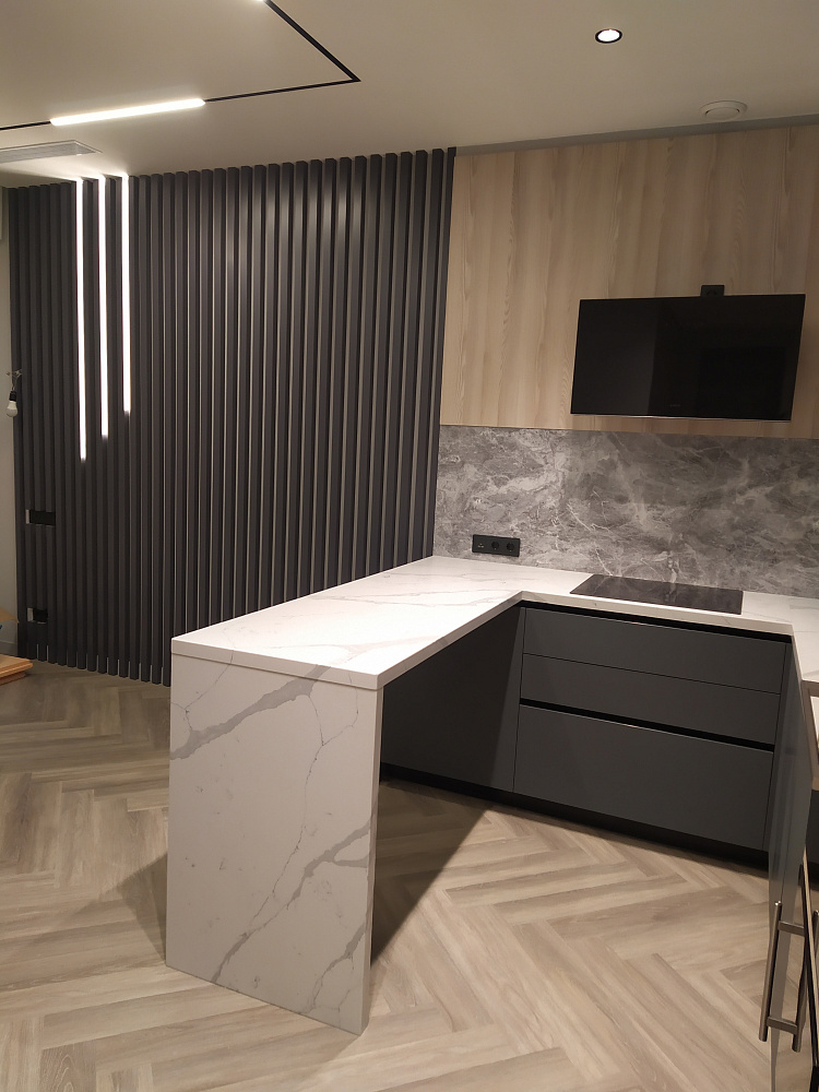 Кухня Fenix Grigio Bromo		