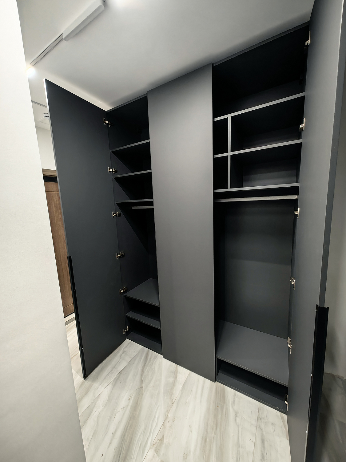 Комплект шкафов "Диамант серый" в прихожую