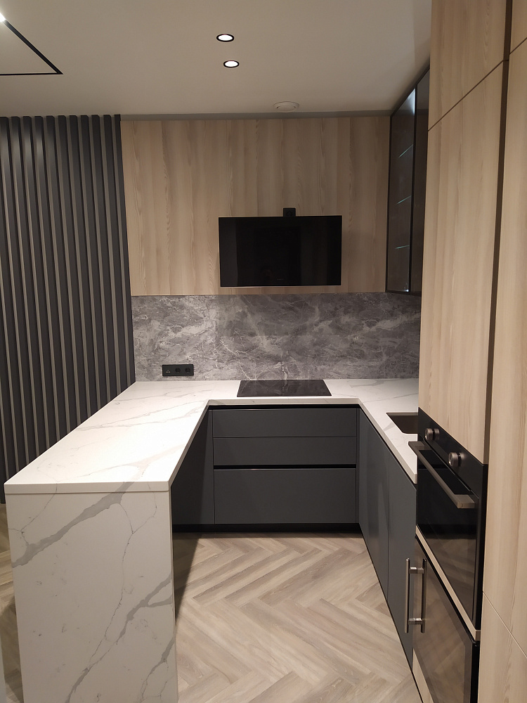 Кухня Fenix Grigio Bromo		