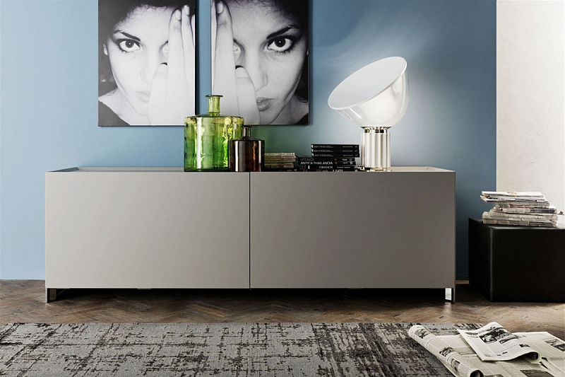 Гостиная фасады пластик Феникс