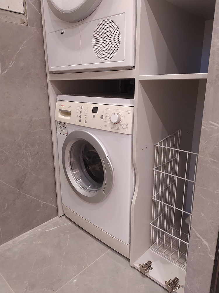 Постирочная серый