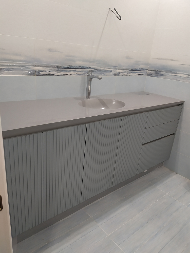 Ванная комната цвет Софт Монбланд