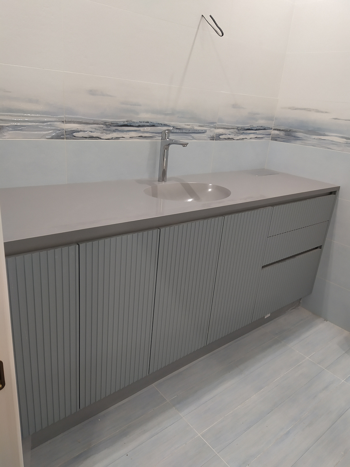 Ванная комната цвет Софт Монбланд