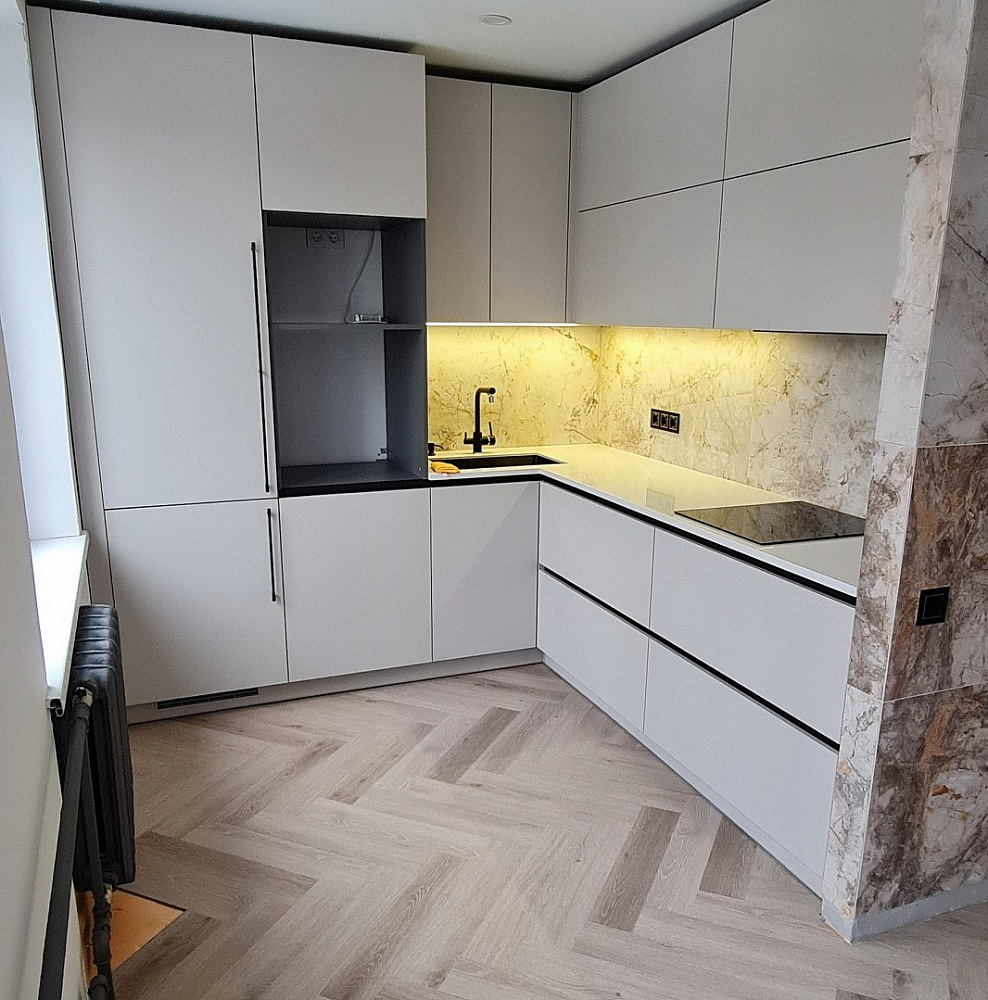 Кухня Оникс Серый