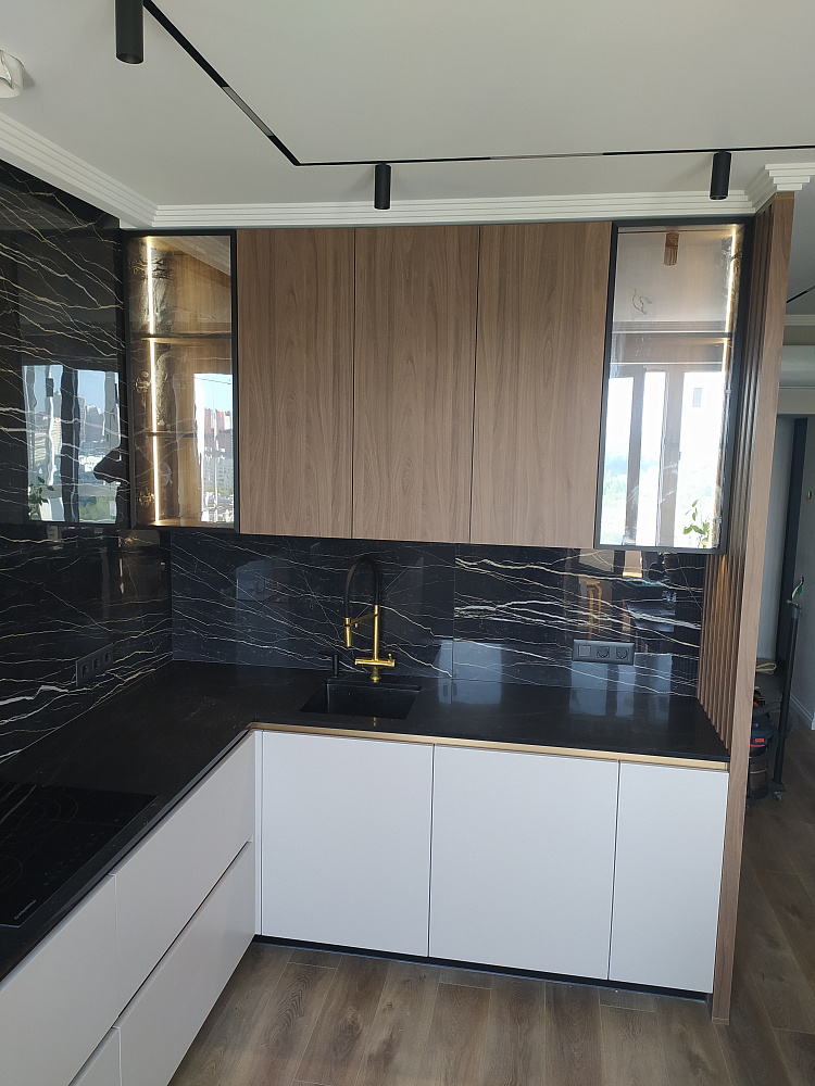 Кухня "орех карини натуральный"