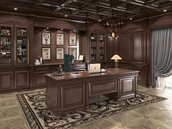 Гостиная фасады мдф Шпон Черешня