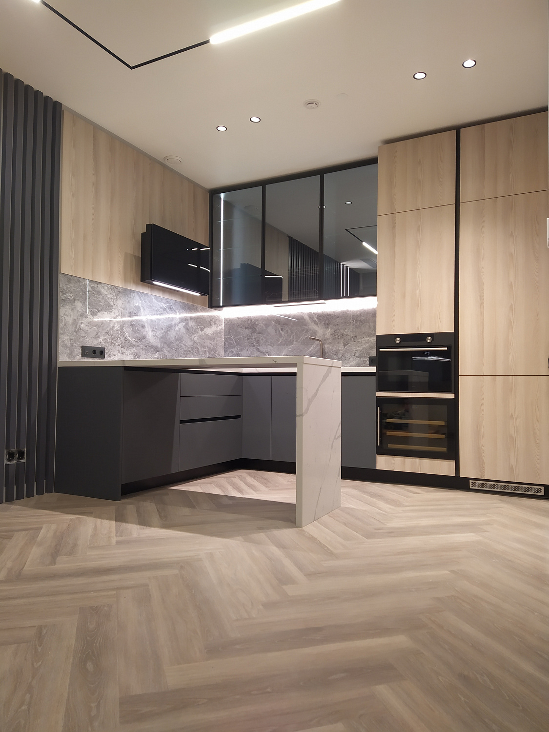 Кухня Fenix Grigio Bromo		