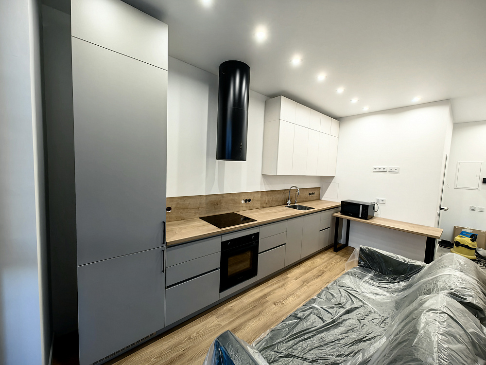 Кухня EGGER 18 мм "Серая галька"