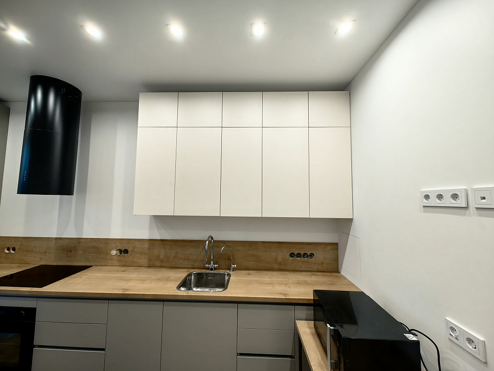 Кухня EGGER 18 мм "Серая галька"