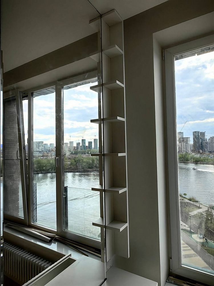 Мебель в гостиную Тумба под ТВ реечная