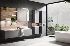 Мебель в ванную фасады пластик Феникс №1