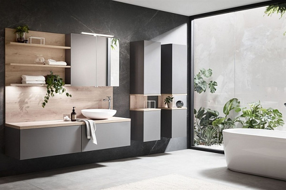 Мебель в ванную фасады пластик Феникс №1