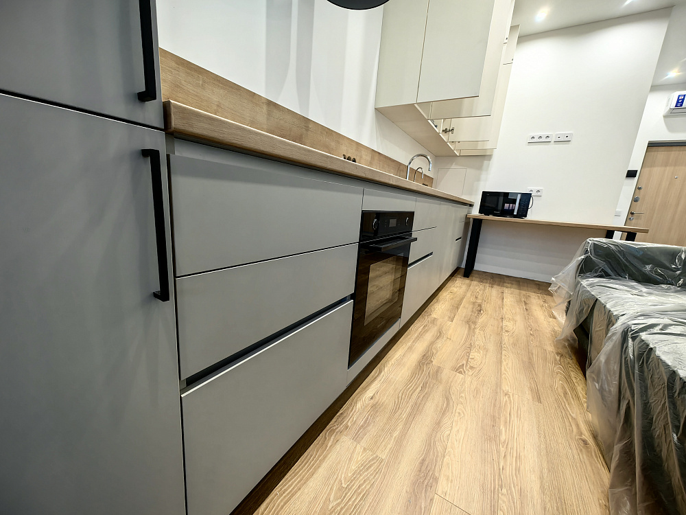 Кухня EGGER 18 мм "Серая галька"