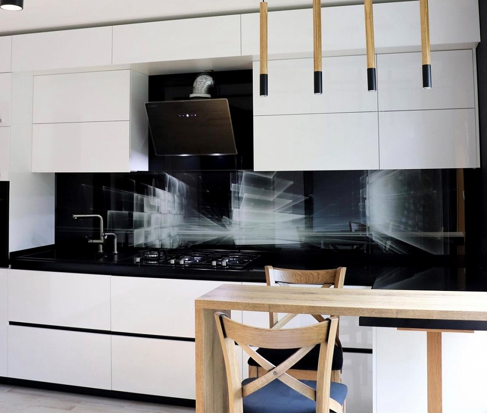 Кухня AGT белая пластик