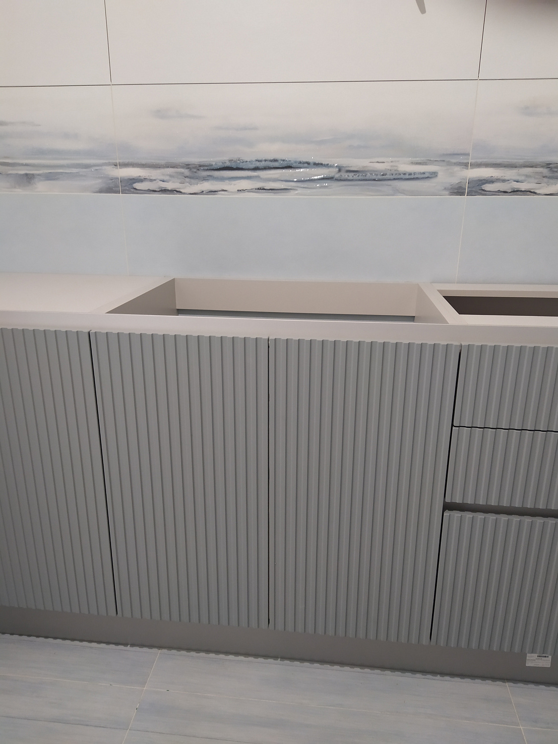 Ванная комната цвет Софт Монбланд