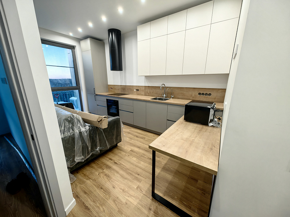 Кухня EGGER 18 мм "Серая галька"