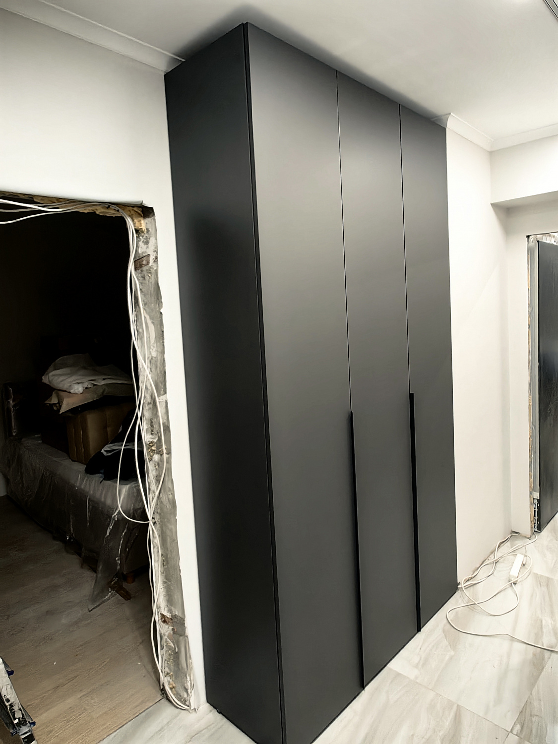 Комплект шкафов "Диамант серый" в прихожую