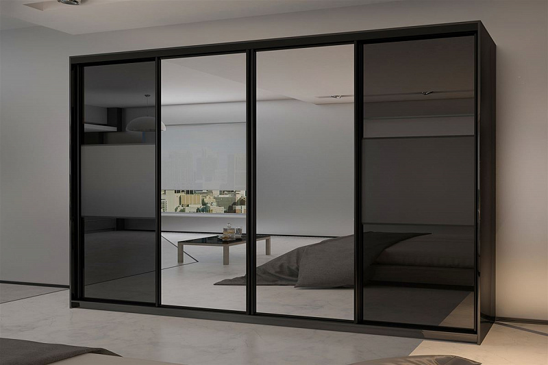 Шкаф купе стекло №7