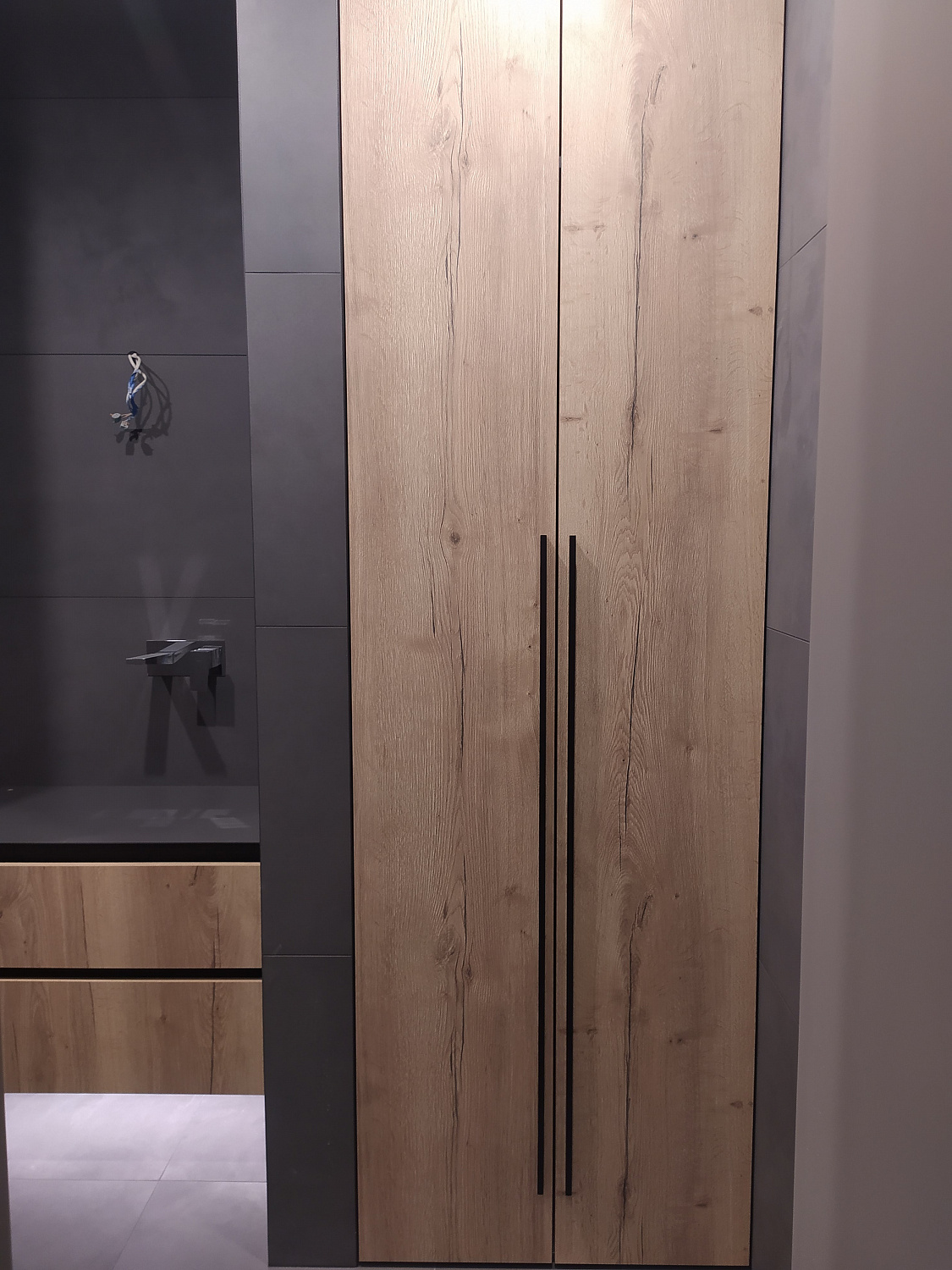 Мебель в санузел (материал - дуб)