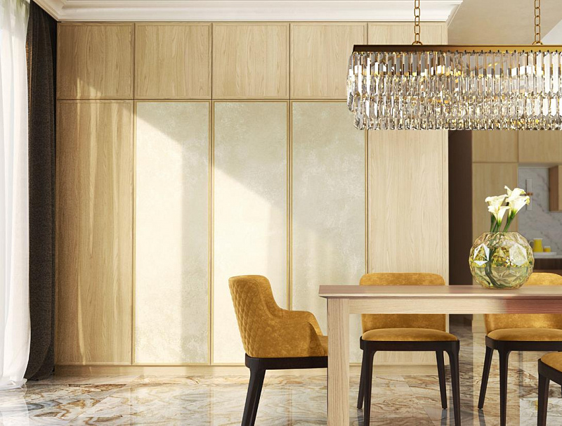 Шкаф дуб мдф в шпоне