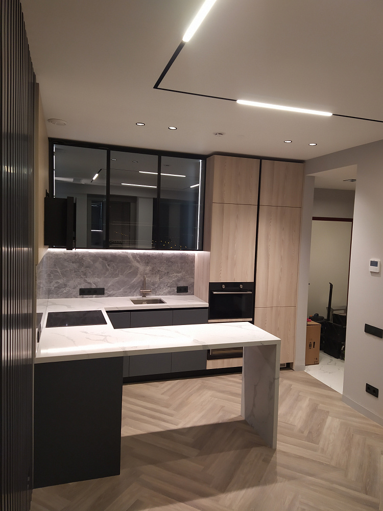 Кухня Fenix Grigio Bromo		