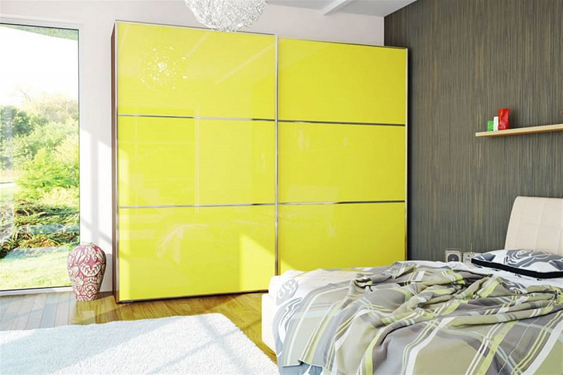 Шкаф купе стекло №1